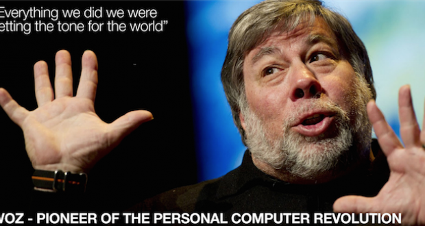 we stayed there with wozniak